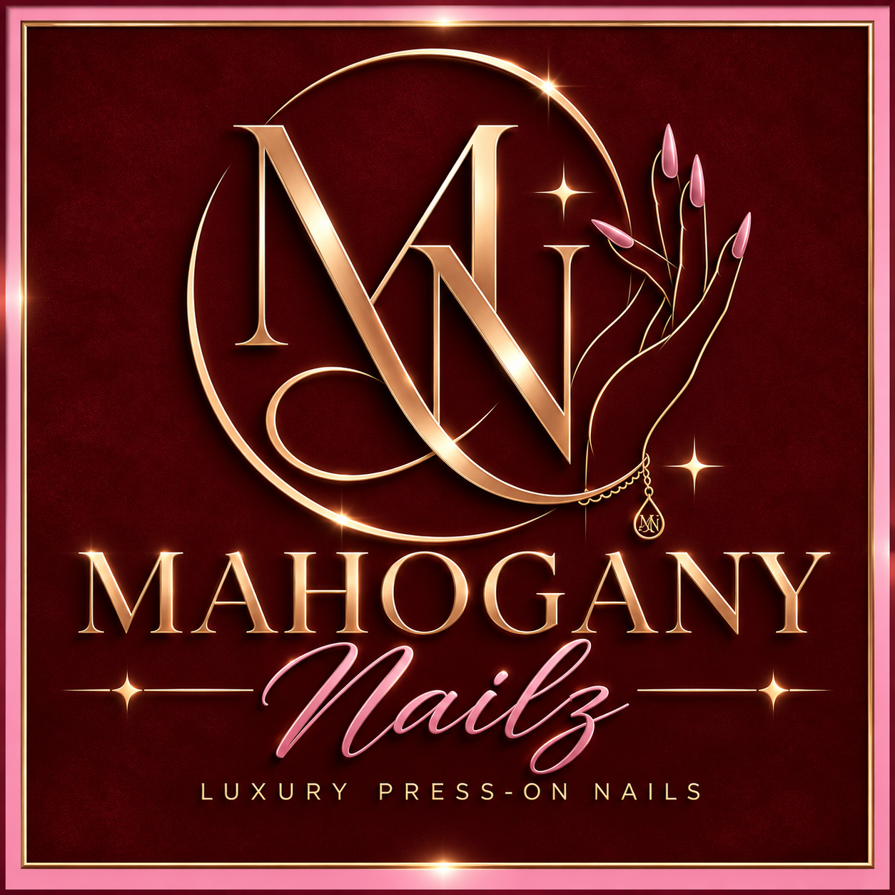 Mahogany Nailz Luxury Press-On Nails